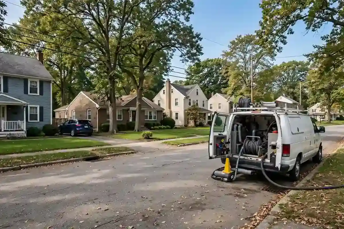 Sewer line repair service in Colonia, NJ