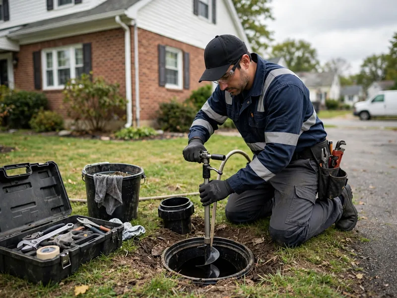 Industrial and commercial sewer inspection near the Raritan River in Keasbey NJ