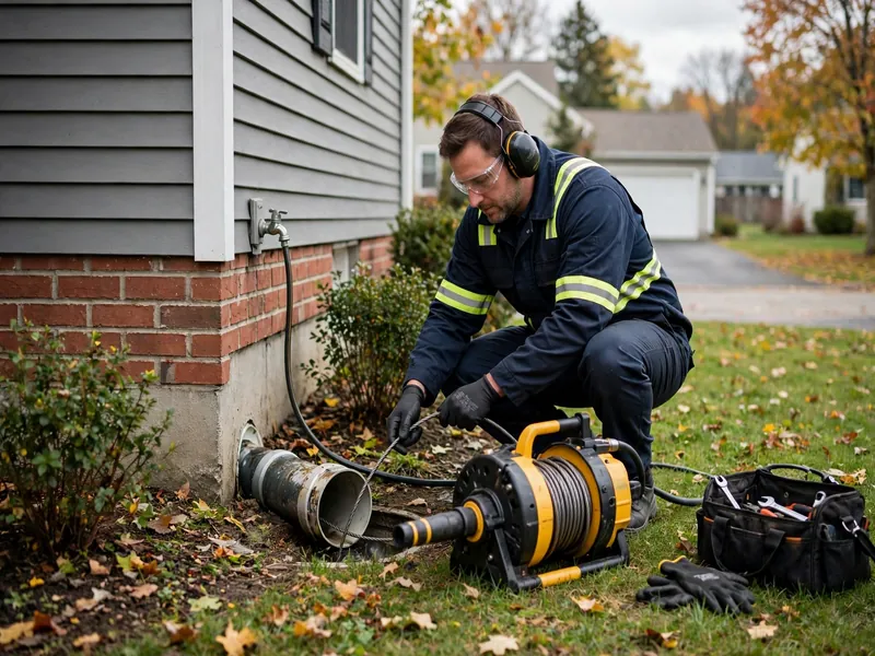 Sewer line root cutting service in Iselin NJ
