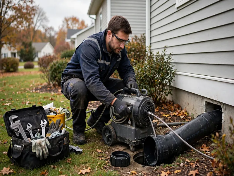 Waterfront sewer line cleaning service in Port Reading NJ