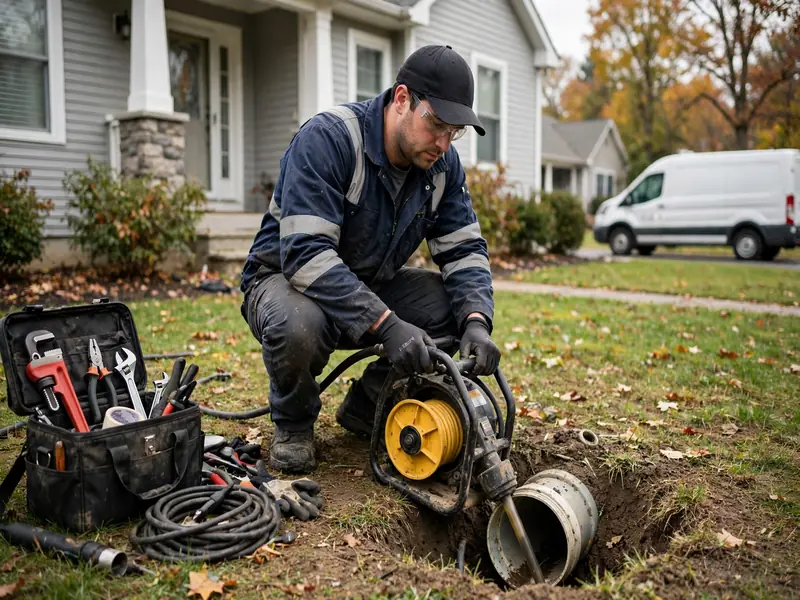 Sewer maintenance service in Fords, NJ
