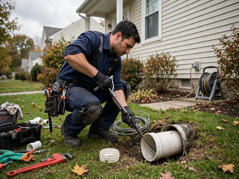 Sewer maintenance service in Port Reading, NJ
